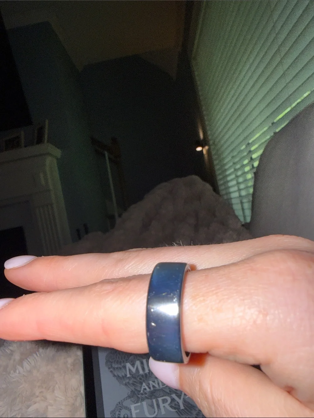 Oura Gen 4 Silver Band Size 8